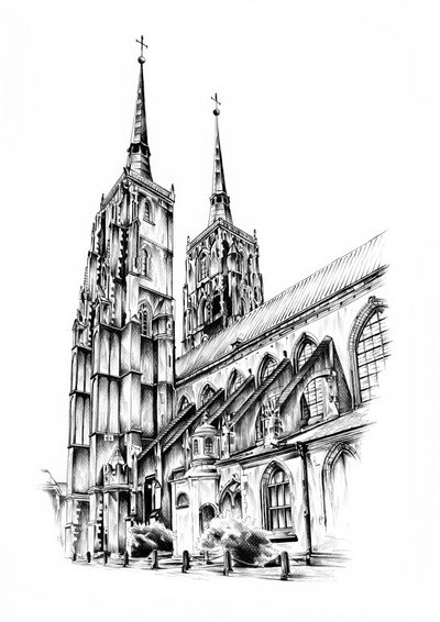 Majestic Gothic Spires by Kulik