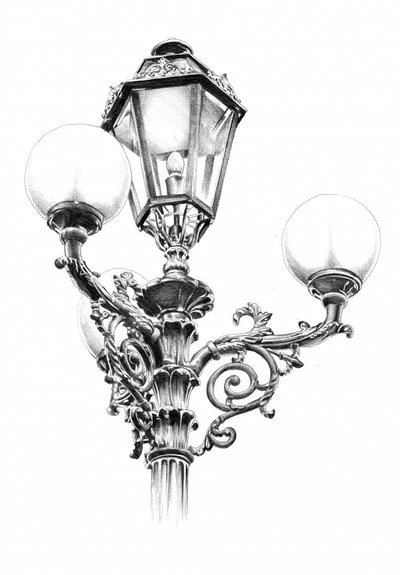 Ornate Street Lamp by Kulik