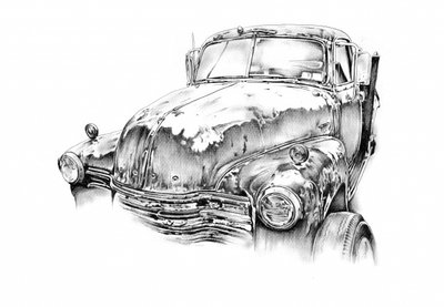 Rusty Vintage Truck by Kulik