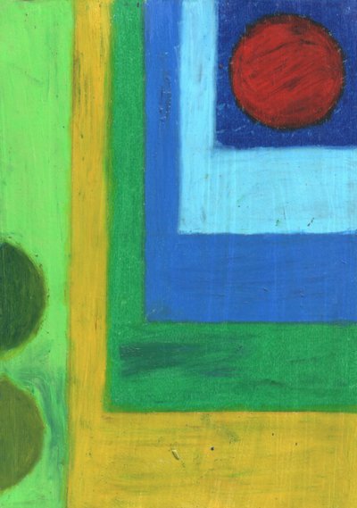 Vibrant Geometric Abstraction by Kulik