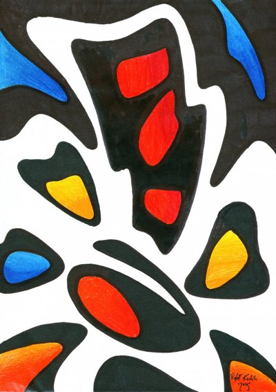Vibrant Organic Forms by Kulik