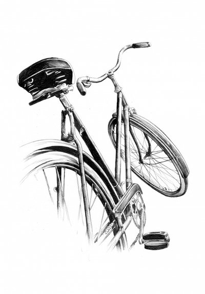 Vintage Bicycle by Kulik