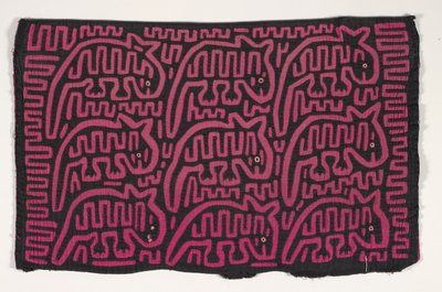 Shirt Panel (mola) by Kuna Indian Culture