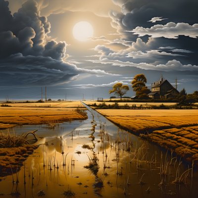 The Hundred and Tenth Picture Since the Fire Burns Brightly 4 by Kurt Heppke