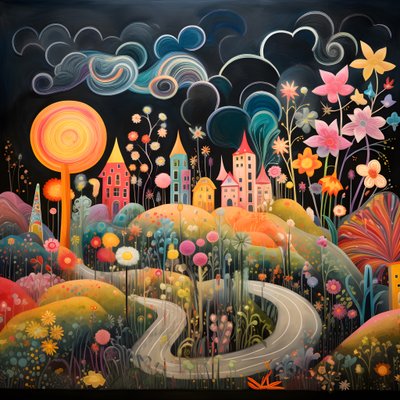 Colorful Gardens 1 by Kurt Heppke