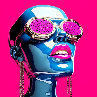 Hot Pink Lips 4 by Kurt Heppke
