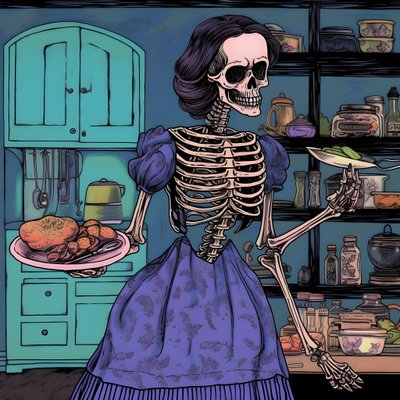 The Ghost in the Kitchen by Maddy Connelly 4 by Kurt Heppke