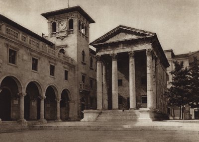Italy: Polo, Tempio Augusteo by Kurt Hielscher