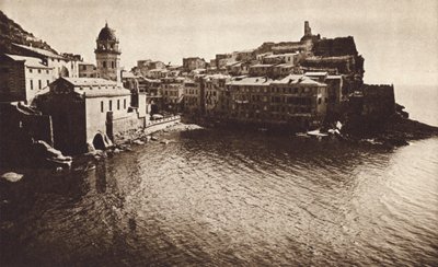 Italy: Vernazza, Riviera by Kurt Hielscher