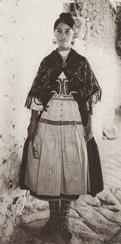Lagartera Costume, Province of Toledo by Kurt Hielscher