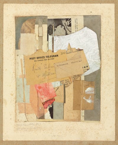 No Charge for Delivery by Kurt Schwitters