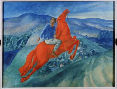 Fantasy by Kuzma Sergeevich Petrov Vodkin