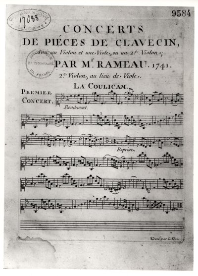 Score sheet for 