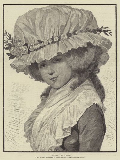 Morning, at the Gallery of Messers A Tooth and Sons, Haymarket by L. Rossi