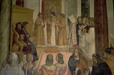 Choral Scene, from the Life of St. Benedict by L. Signorelli