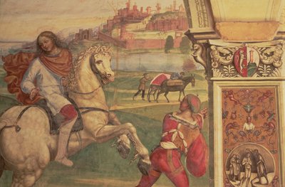 Man on Horseback, from the Life of St. Benedict by L. Signorelli