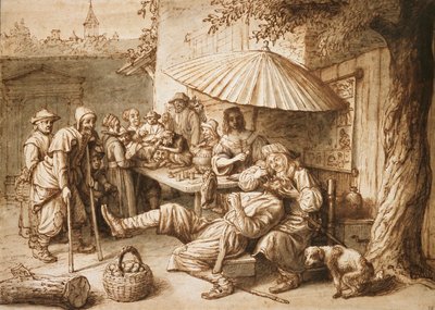A Quack Dentist Extracting a Peasant