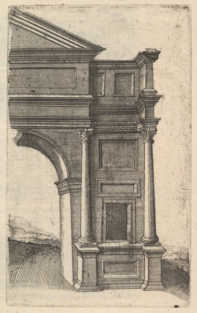Half of an Arch [Porta Antonae] from the series 