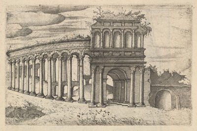 The Amphitheater in Bordeaux, from the series 