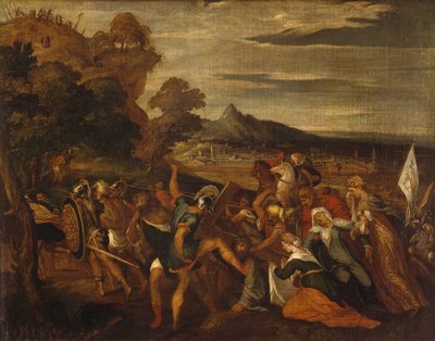 Road to Calvary by Lambert Sustris