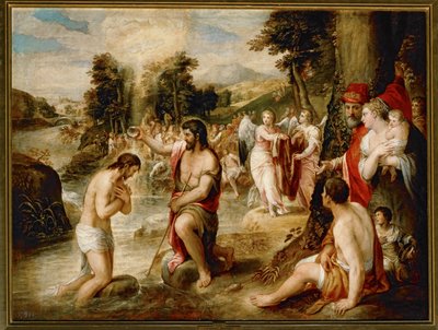 The Baptism of Christ by Lambert Sustris