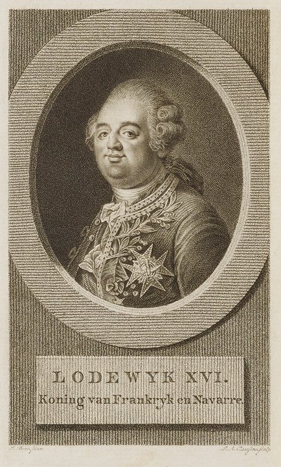 Louis XVI by Lambertus Antonius Claessens
