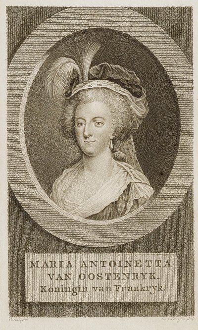 Marie Antoinette by Lambertus Antonius Claessens