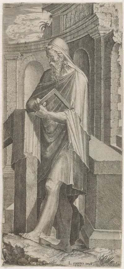 Apostle Judas Thaddeus (Christ, the Twelve Apostles, and Paul) by Lambertus Suavius