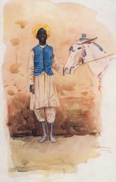 People of Egypt: Donkey Boy, Hammar by Lance Thackeray