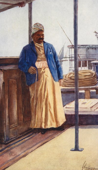 People of Egypt: Dragoman, Terguman by Lance Thackeray