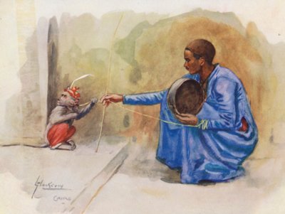 People of Egypt: Monkey Boy, Koradati by Lance Thackeray