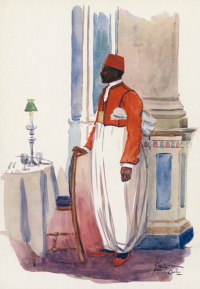 People of Egypt: Waiter, Shepheard