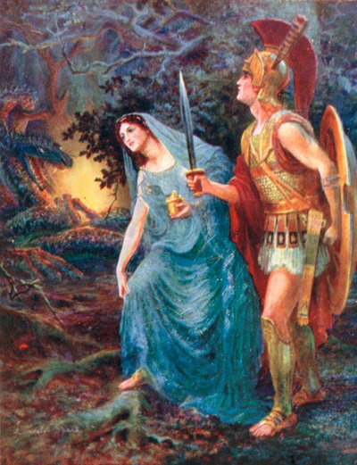Jason Beholds the Golden Fleece by Lancelot Speed