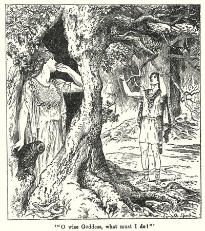 O Wise Goddess, What Must I Do! by Lancelot Speed