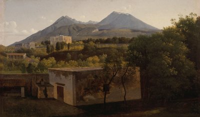 View of Vesuvius from Portici, c.1824 by Lancelot Theodore Turpin de Crisse