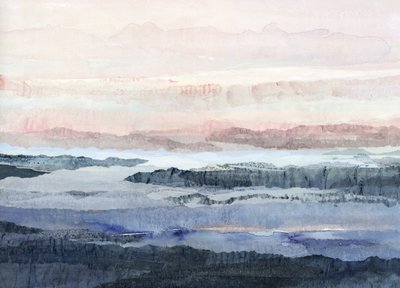 Dreamy Mountain Hues by Lara Eckerman