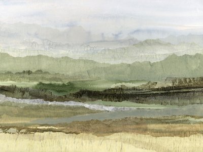 Misty Green Valley by Lara Eckerman