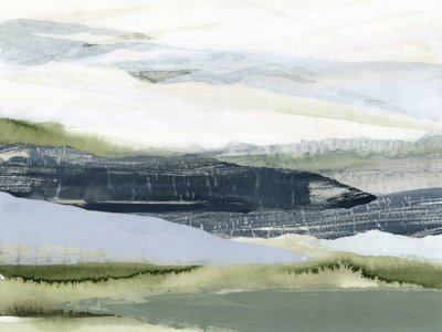 Muted Mountain Landscape by Lara Eckerman
