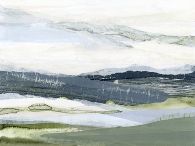 Serene Abstract Landscape by Lara Eckerman