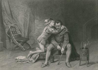 Prince Arthur and Hubert, King John by Laslett John Pott