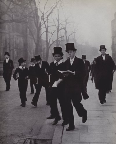 Between Chapel and School, Eton by Laszlo Moholy Nagy