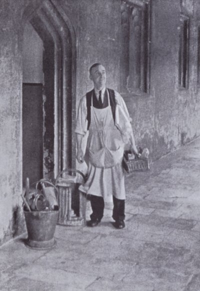 College Scout, Oxford by Laszlo Moholy Nagy