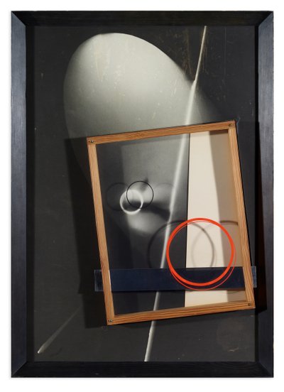 Composition - Assemblage - Photogram by Laszlo Moholy Nagy