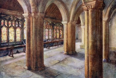 The Cloisters, Bristol Cathedral by Laura Annie Happerfield