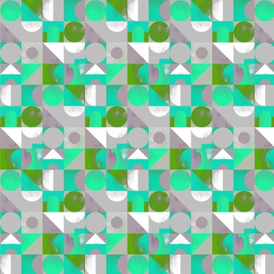 Toy Blocks small - green, 2013 by Laurence Lavallee