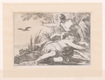 Apollo and Coronis by Laurent de La Hire