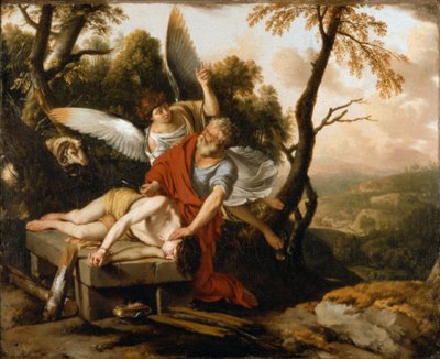 The Sacrifice of Isaac by Laurent de la Hyre