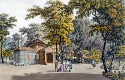 The Hermitage at the Garden of the Imperial Palace of Laxenbourg, Austria, c.1790 by Laurenz Janscha