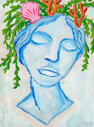 Mermaid, 2025 by Laurie Michaels