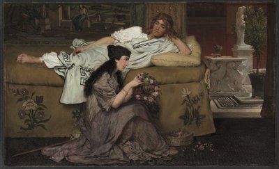 Glaucus and Nydia by Lawrence Alma-Tadema